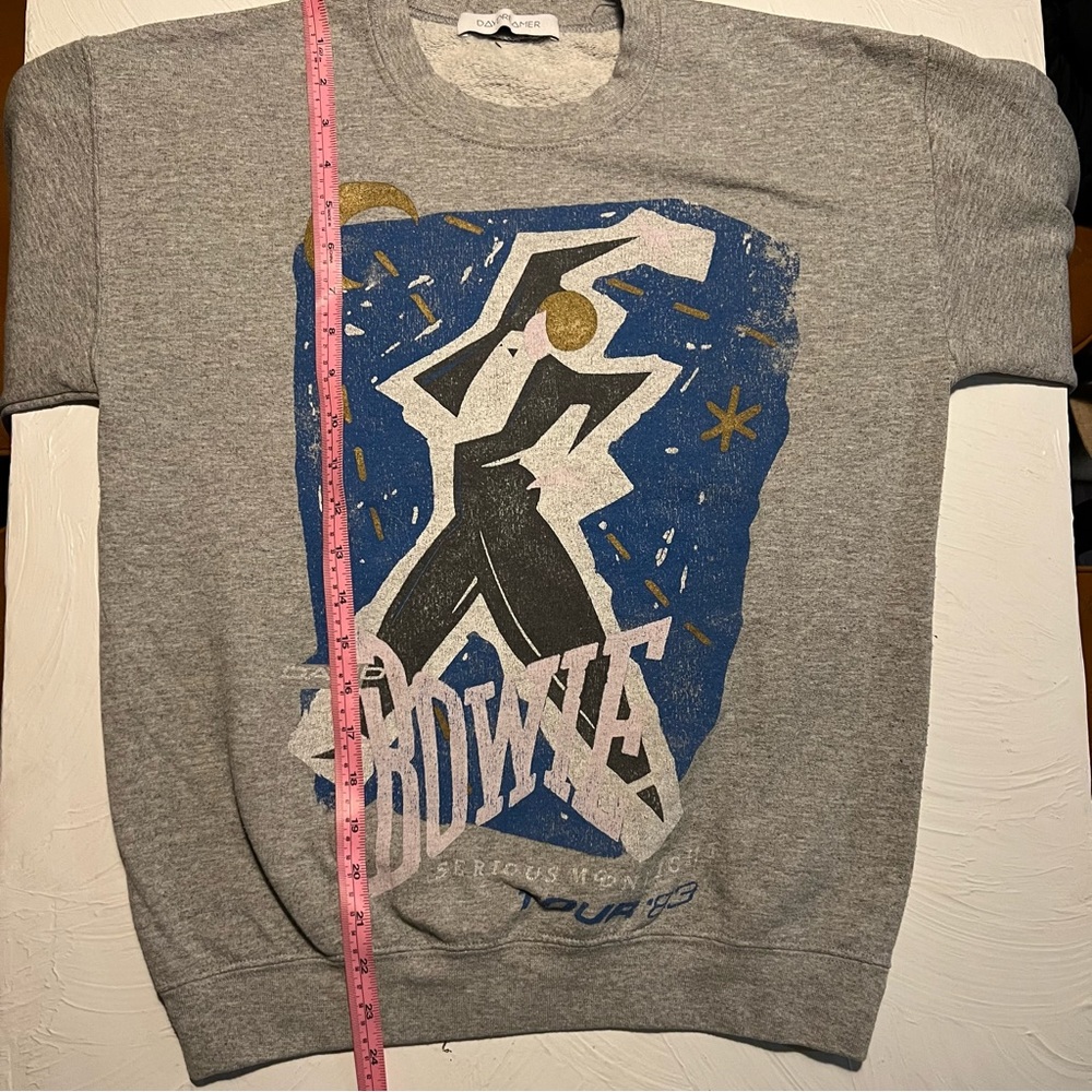 Daydreamer Bowie Tour Sweatshirt - Small - Picture 8 of 9